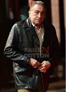 The Irishman Robert De Niro Leather Jacket